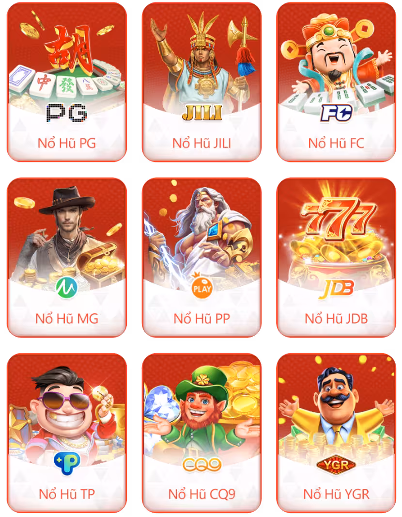 Sảnh game Nổ hũ KL55